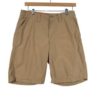 Columbia Men's Khaki Cotton Cargo Shorts Size 30W